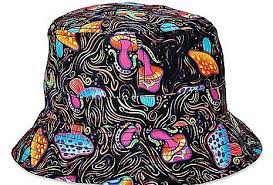 Trippy Mushroom Bucket Hat Spencer S Trippy Mushrooms Hats Bucket Hat Fashion
