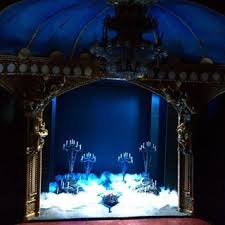 Phantom 2017 Miniature Phantomoftheopera Set Model Of The Lair Created Out Of Cardboard Hot Glue Acrylic Paint Phantom Of The Opera Scenic Design Phantom
