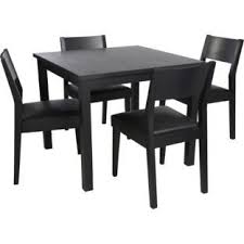 Buy Hygena Black Square Dining Table And 4 Chairs At Argos Co Uk Your Online Shop For Dinin Square Kitchen Tables Square Dining Tables Kitchen Table Settings