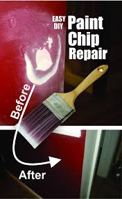 You can thin the paint before scraping where necessary How To Easily Repair Paint Peeling And Chip Damage To Drywall Or Sheetrock Walls Free Step By Step Instructions Paint Chip Repair Easy Diy Paint Paint Repair