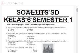 7.contoh soal kelas 1 ipa semester 1. Soal Uts Bahasa Sunda Kelas 6 Semester 1 2018 Lasopacreator