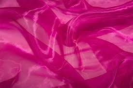 Organza Stoff Pink Red Leather Jacket Leather Style