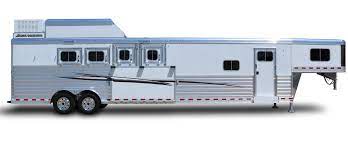 Maybe you would like to learn more about one of these? Gooseneck Slant Reverse Load Aluminum Horse Trailer Elite Custom Aluminum Horse And Stock Trailers