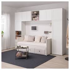 Platsa Wardrobe White Fonnes Sannidal 340x42x241 Cm Mala Sypialnia Pomysly Ikea Projekty Pokojow