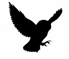 Owl Silhouette By Thatdarnkitty Owl Silhouette Silhouette Stencil Harry Potter Owl