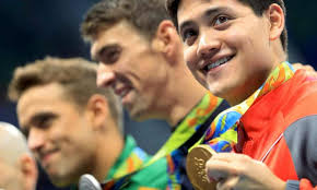 Ryan murphy analyzes his 2021 olympic games backstroke competition. Michael Phelps Taught A Lesson For Once By Singapore S Joseph Schooling Rio 2016 The Guardian