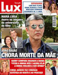 João luís baião dos santos (born october 8, 1963) is a portuguese television presenter, entertainer and actor. Joao Baiao Chora Morte Da Mae Nao Perca A Sua Lux Quinta Feira Nas Bancas