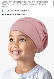 Anyone know where in town I can get a silk sleeping bonnet for my teen  daughter. She has curly frizzy hair and hers has been left behind