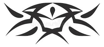 This initial tattoo design which is encompassed in a heart is a cool way to show the subtle way of getting a tattoo design. A Tattoo Design Idea In Black Ink Has Different Significance For Different People And Their Culture Vector Color Drawing Or Stock Illustration Illustration Of Paper Pirate 160060909