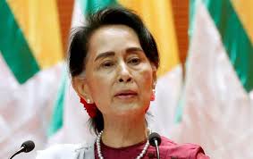 Krany，拉丁转写：aung san suu kyi，/aʊŋˌsæn.suːˈtʃiː/,緬甸語發音：àʊɴ sʰáɴ sṵ tɕì；1945年6月19日－），缅甸的政治家及作家，現任國務資政、緬甸外交部部長及緬甸總統府辦公室. A9b8ehmxcr2hbm