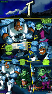 Teen Titans Porn! The perfect orgy - Multporn Comics & Hentai manga