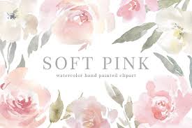 Blush Pink Watercolor Flowers Png Pink Watercolor Flower Pink Watercolor Floral Watercolor