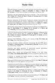 She has 30 years of experience in. Poster Titles Faraday Discussions Rsc Publishing