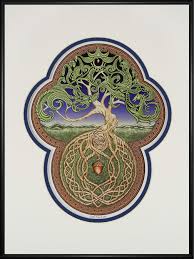 Check spelling or type a new query. Amazon Com Celtic Tree Of Life Digital Art Print Tree Green Arbor Big Tree Great Oak Acorn Irish Art Yggdrasil Handmade Products