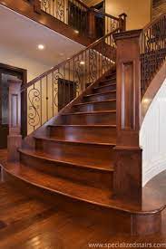 Elegant Maple Flare Specialized Stair Rail Stair Railing Design Stair Railing Stairs