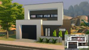 Voir plus d'idées sur le thème sims 4 maison, maison sims, sims. Maison Moderne Sims 4 Construction Sans Cc Youtube