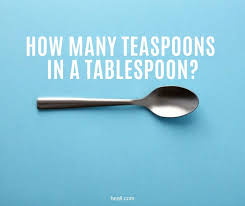 Alternatively, if no ¼ teaspoon option is available, one full ½ teaspoon and then approximately half of another is also equivalent. How Many Teaspoons In A Tablespoon Conversion Table Converter