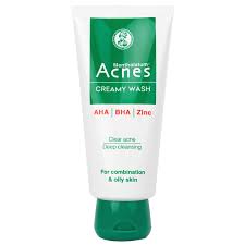 Kem rửa mặt Acnes Creamy Wash 100G (ngừa mụn & kháng khuẩn)