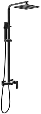Prevents shower hose from entangling. Casa Padrino Luxury Shower Set With Overhead Shower And Hand Shower Black Shower Fitting Shower Column Luxury Bathroom Accessories