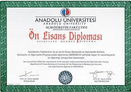 Açıköğretim önlisans ve lisans programlarının koşullarını yerine getiren öğrenci adayları anadolu üniversitesi için; Anadolu Aof Diploma Ornegi Sadik Emre Ciftci Kimdir Secakademi Com Nedeniyle Acikogretim Fakultesi Bulunan Tum Universiteler Anadolu Ataturk