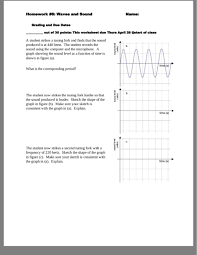 Practice multiple choice questions on sound and sound waves, objective type testing worksheets about learning sound tutorial with mcqs. Solved Homework 8 Waves And Sound Name Grading And Due Chegg Com