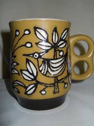 Unique Two Finger Handle Mug Made In Japan Collectors Weekly The fingers mug is available to purchase at gorska's etsy shop. unique two finger handle mug made in