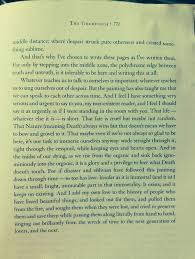 Last Page Of The Goldfinch Affirmations Despair Truth