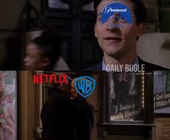 NETFLIX ADQUIRIO A WARNER BROS Desde que comenzó la compra Paramount estuvo  interesado pero Netflix entro a la jugada y gano, hasta el momento esto es  lo que va hacer Netflix con