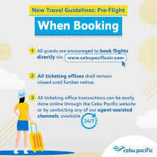 Cebu Pacific New Travel Guidelines Before During After Flight The Poor Traveler Itinerary Blog