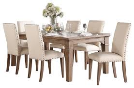 7 piece michlim rustic industrial