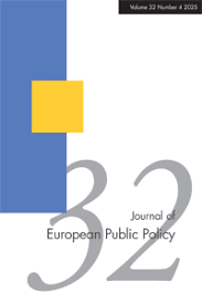 Journal of European Public Policy: Vol 32, No 4