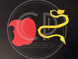 Descendants Apple Svg Files Etsy Descendants Svg Descendants Party