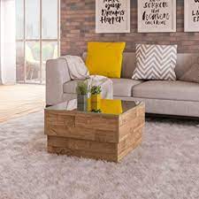 ارتيلي ميرور طاولة القهوة باراتي بني الارتفاع 35 سم العرض 60 سم العمق 60 سم furniture decor outdoor sofa