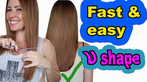 If you want a similar haircut, i suggest you get some layers as well to add life to your hair. How To Cut Your Own Hair U Shape Youtube