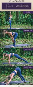 Join Allie From The Journey Junkie Inside The Body Mind Soul Studio For This Power Yoga Sun Salutation Sequence T Power Yoga Classes Power Yoga Mind Body Soul