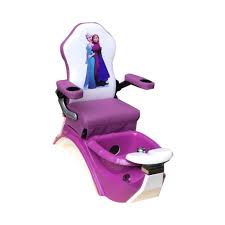 Show Details For Frozen Kids Pedicure Spa With Pipeless Jet Fast Shipping From Italica Nail Salon Furniture Frozen Kids Kids Salon