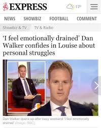 He was broadcast as the latest star in strictly come dancing. Dan Walker On Twitter I Let An Awful Lot Of These Go But What If One Of My Kids Reads This Inaccurate Rubbish I Was Smiling As I Said It And I D