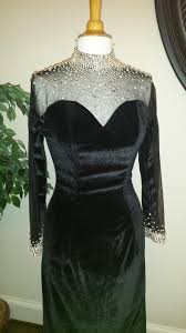 Black Velvet Long Sleeve Evening Dresses Darius Cordell Fashion Ltd In 2020 Velvet Evening Dress Evening Dresses With Sleeves Velvet Evening Gown