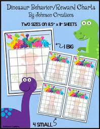 Dinosaur Behavior And Reward Charts