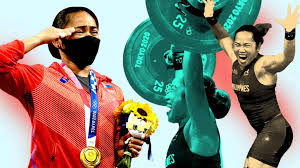 Hidilyn diaz' winning moment at tokyo olympics. 5sm5f3 Bgjy5 M