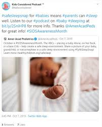 2020 SIDS Awareness Month #SafeSleepSnap Digital Toolkit | Safe To Sleep