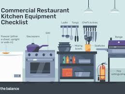 It has less adornment but. Commercial Restaurant Kitchen Equipment Checklist
