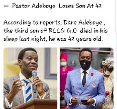 Pastor adeboye's son, leke adeboye, has taken to social media to share his own side on the political situation in osun state. Qqkuwcw8v2mujm