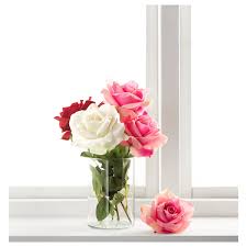 Choose from a huge selection of artificial flowers in uae at best prices. Smycka Artificial Flower Rose White X 75 Cm Ikea Ireland