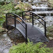 A wide variety of metal garden bridge options are available to you, such as pressure treated wood 6,646 metal garden bridge products are offered for sale by suppliers on alibaba.com, of which fan for computer case steering wheel bmw e36 black metal garden arch wholesale usa vase coffee. Modern 8 Ft Metal Garden Bridge With Arched Rails In Black Powder Coated Steel Fastfurnishings Com