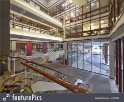 Interiors of microsoft's building 4 in redmond campus. Interior Architecture Modern Office Building Lobby Stock Image I4143200 At Featurepics