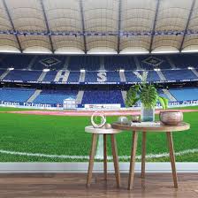 Der hsv hat nach längerer suche einen neuen namenssponsor für sein stadion. Fototapete Hsv Arena Tag Wall Art De