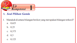 Check spelling or type a new query. Jawaban Buku Matematika Kelas 7 Uji Kompetensi 1 Hal 102 108 Manakah Di Antara Bilangan Pentium Sintesi