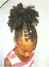 If your hairs are not that voluminous or long but you want to get a thick and long ponytail, this one can be the best hairstyle for you. Rubber Band Little Black Girl Ponytail Hairstyles Hairstyle Lockigefrisuren Curlyhairstyleswithrubberbands In 2020 Hair Styles Natural Hair Styles Curly Hair Styles