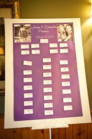 Our Table Seating Chart For The Wedding I Bought Business